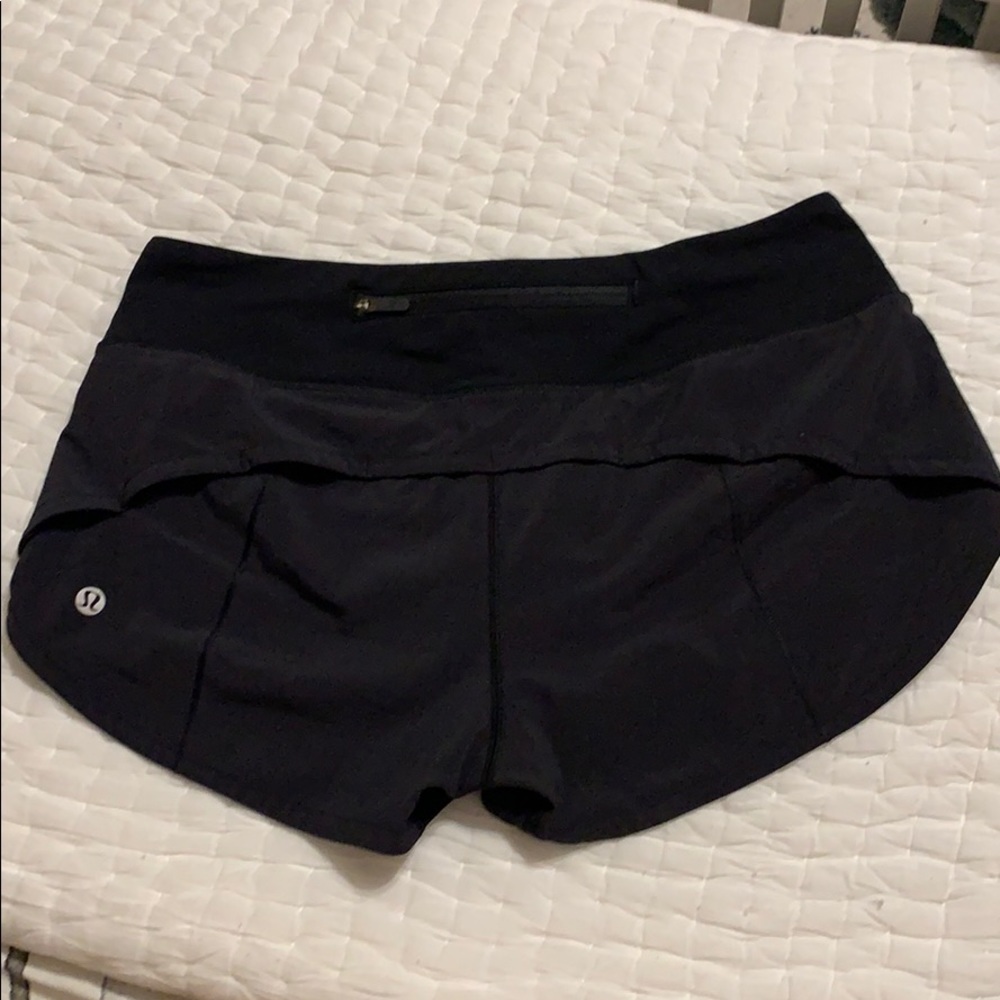 Black Lululemon shorts